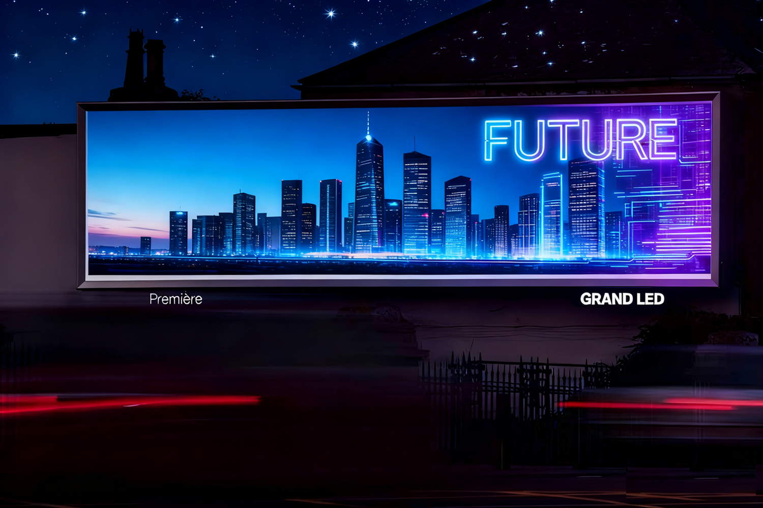 GRAND LED 96Sheet Outdoor LED Billboard Cabinet - 7000 Nits, IP66, 50% Energy Saving